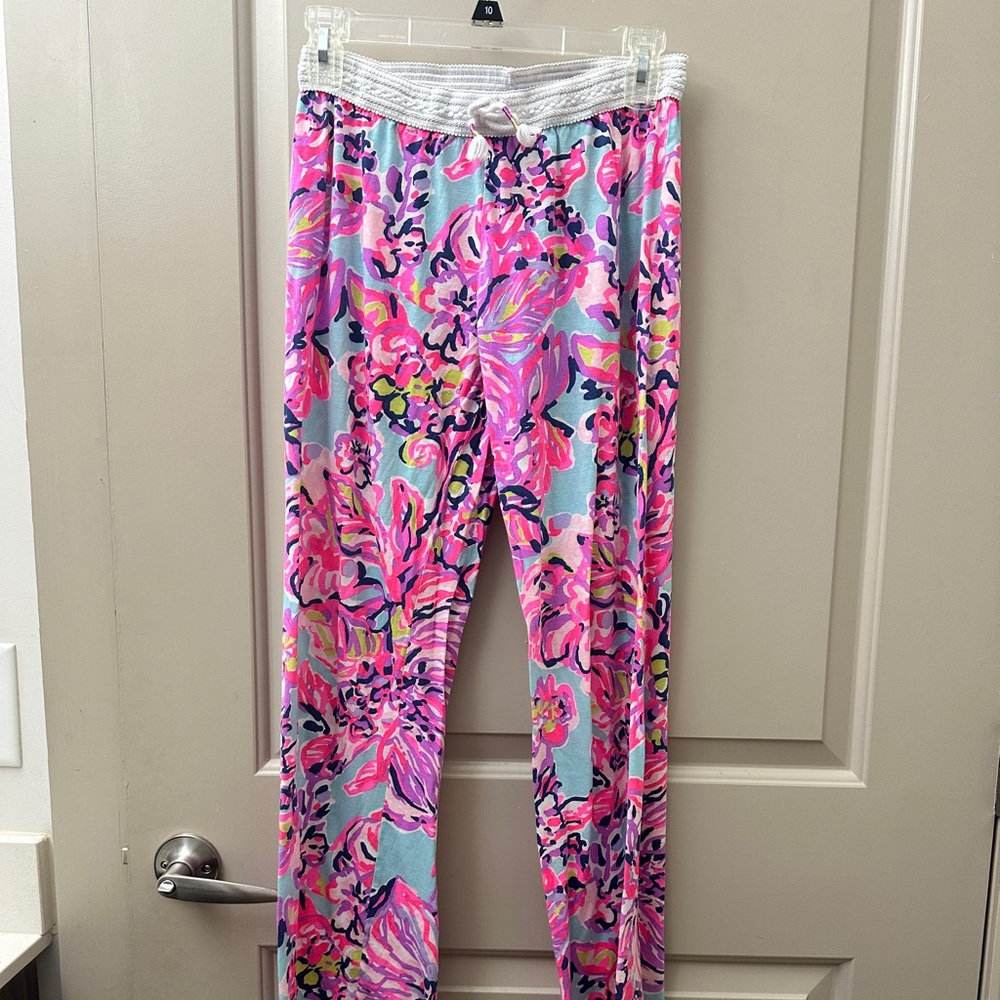 Lilly Pulitzer kids beach pants XL